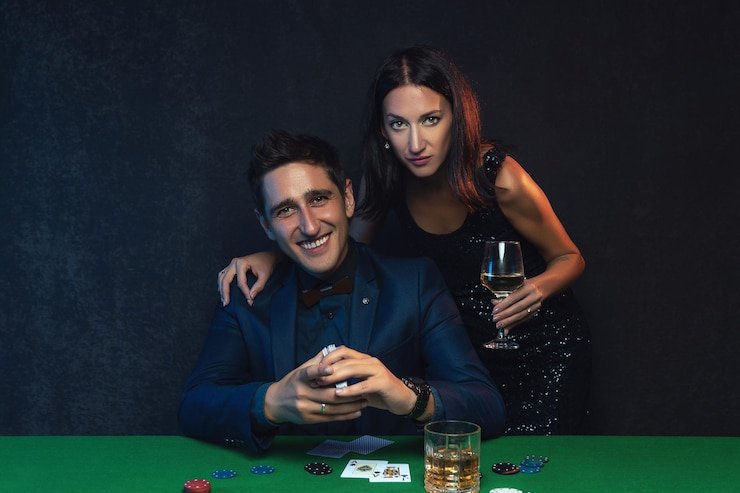 Antarmuka meja Free Bet Blackjack dengan kartu pembukaan di grab88
