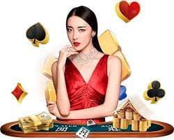 Layar split dan double down di meja Free Bet Blackjack grab88